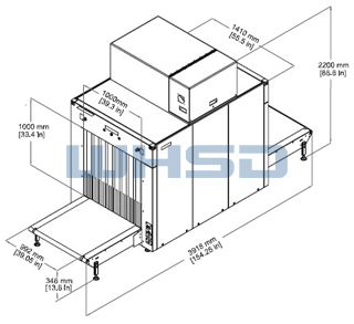 海關(guān)628XR進(jìn)口X光機(jī)