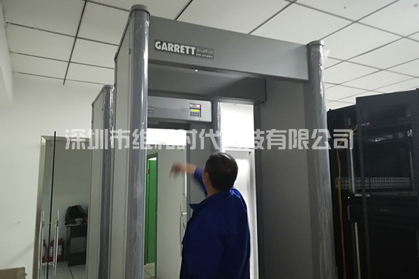 無錫小天鵝股份采購我司代理的美國蓋瑞特CS5000進口品牌安檢門[圖]