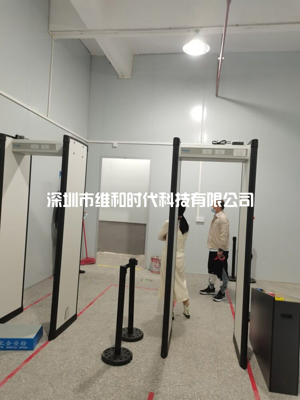 黑云科技采購9臺METOR6S進口金屬探測安檢門[圖]
